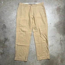 Vintage Polo Ralph Lauren Linen trousers flat front 34x29