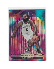 2021-22 Panini NBA Hoops Basketball HIPnotized Insert #6 James Harden - Nets