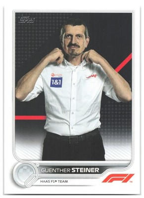 Guenther Steiner 2022 Topps Formula 1 108 NM