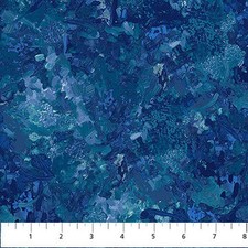 Blue Chroma 108 fabric by Northcott, B9060-46...