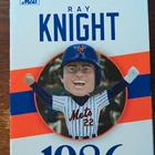 NY Mets Ray Knight Bobblehead SGA 1986 World Series Iconic Moments 8/2 ships 8/3