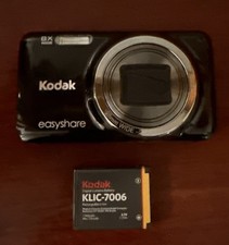Kodak EasyShare M583 Compact Camera Video Black 14 MP 8X Wide Optical IS - WORKS
