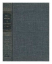 THE PAPERS OF CHRISTIAN GAUSS By K G Haydn. H Jackson - Hardcover **Excellent**