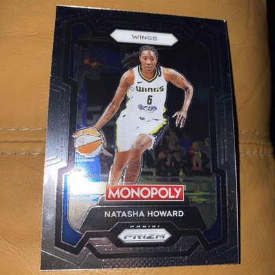 2024 NATASHA HOWARD Panini Prizm Monopoly WNBA #49 WINGS FEVER Basketball NM/M