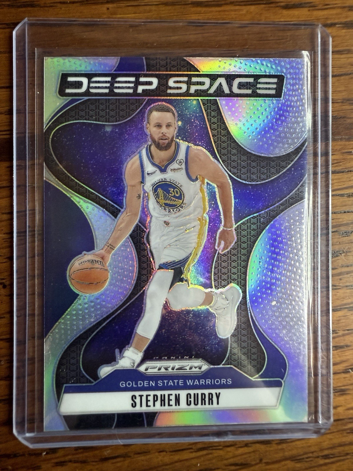 2024-25 Panini Prizm - Deep Space Stephen Curry #10 Silver Prizm GS Warriors