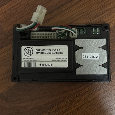 Control Solutions Motor Controller 24V DC P/N: CS1108S-2-TA1 V3.2.9