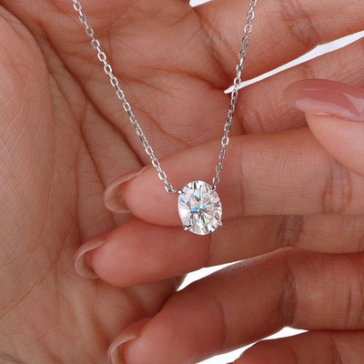 Laborgefertigter Diamant-Testpass 3,0 kt Ovalschliff VVS1/D/Top