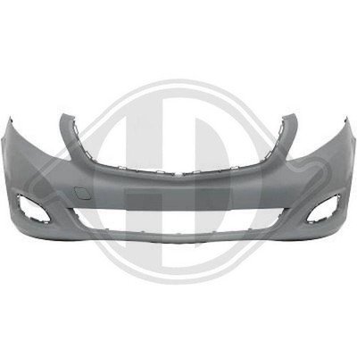 Stoßfänger Diederichs 1668052 für Mercedes Benz Mercedes Benz Vorne