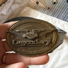 Harley-Davidson Legendary Belt Buckle 1997