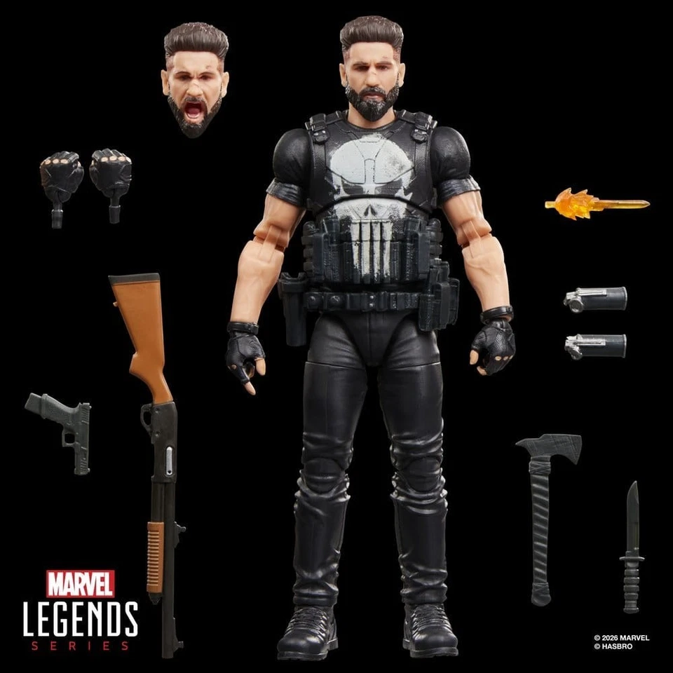 Figurine Marvel Legends : The Punisher - Neuf - Photo 1/2