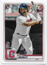 2020 Bowman #20 Bobby Bradley RC - Cleveland Indians