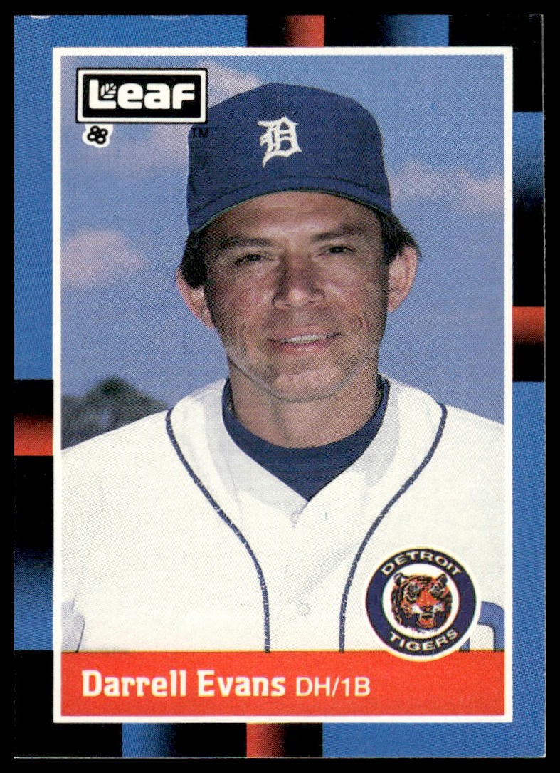 1988 Leaf #173 Darrell Evans