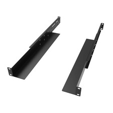 1U Universal 4-Post Rack Mount Server Shelf Rails for Dell Compaq HP IBM APC ...