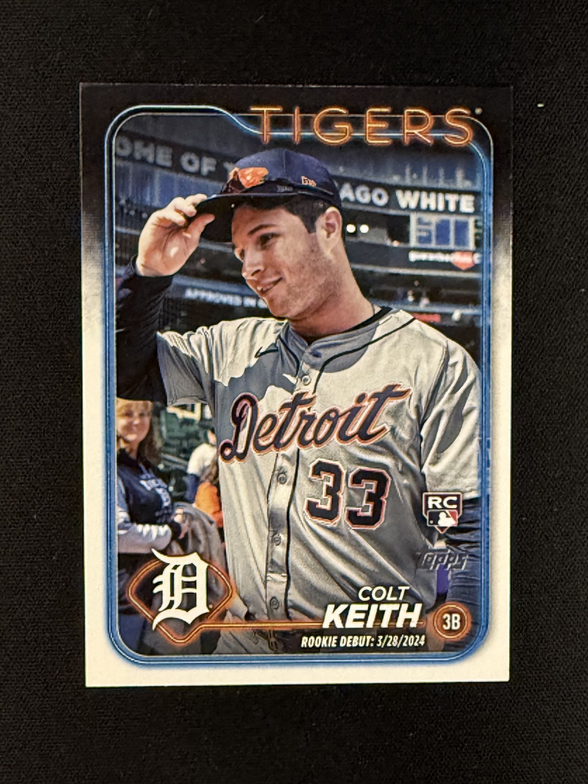 2024 Topps Update Series - Rookie Debut Colt Keith #US192 (RC) Detroit Tigers