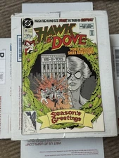 Hawk and Dove #20 (DC Comics January 1991) Seasons Greetings