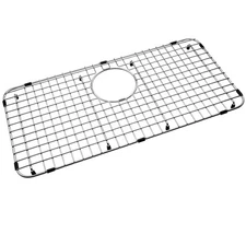 Sink Bottom Grid 25-1/4" X 12-1/2“, Rear Drain with Corner Radius 1-1/2", Sin...