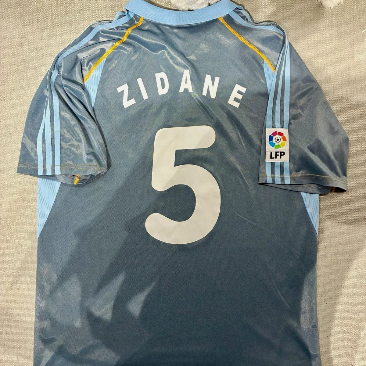 Real Madrid Zinedine Zidane International Club Soccer Fan Jerseys