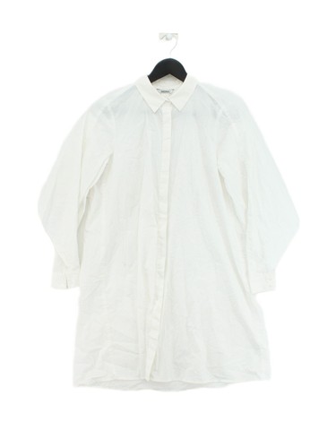 Monki Shirt Midikleid XS in weiß - Bild 1 von 5