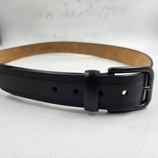 The Men's Store at Bloomingdale's Leather Belt Men's 42/105 Black Adjustable
