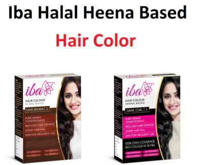 Iba Halal Care Hair Color, 70g + Free Sachet Pure Heena Based Color