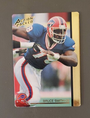 1992 Action Packed Rookie Football Card #81 Bruce Smith | eBay