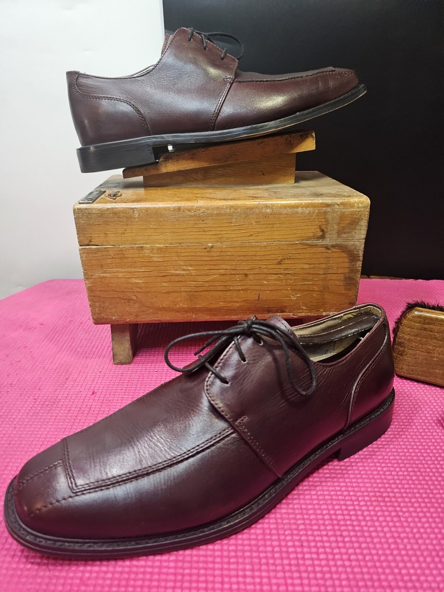 Florsheim Dress Shoes 11175 Burgundy Leather Split Toe  display picture 3
