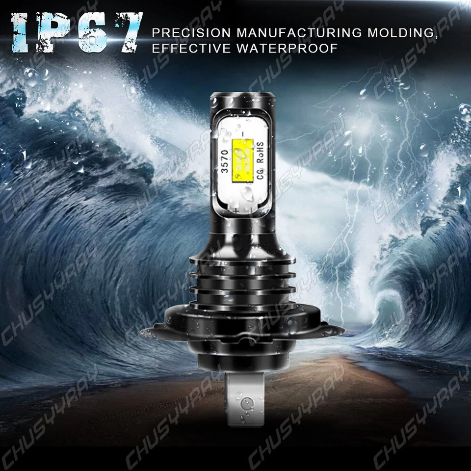 For Kia Sorento 2011-2015 2016 Combo LED Headlight High Low Beam Fog Light Bulb - Image 3 of 4