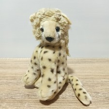 Hansa Cheetah Sml 7.5" Plush Doll Toy Realistic Stuffed Animal Cat 2010 USED