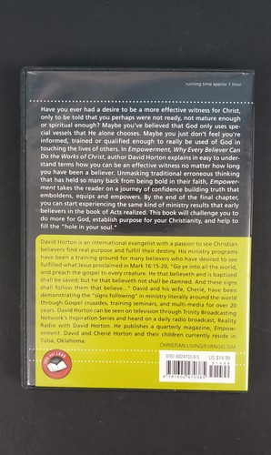 Empowerment Why Every Believer Can Do the Works of Christ -David Horton Audio CD - Picture 2 of 3
