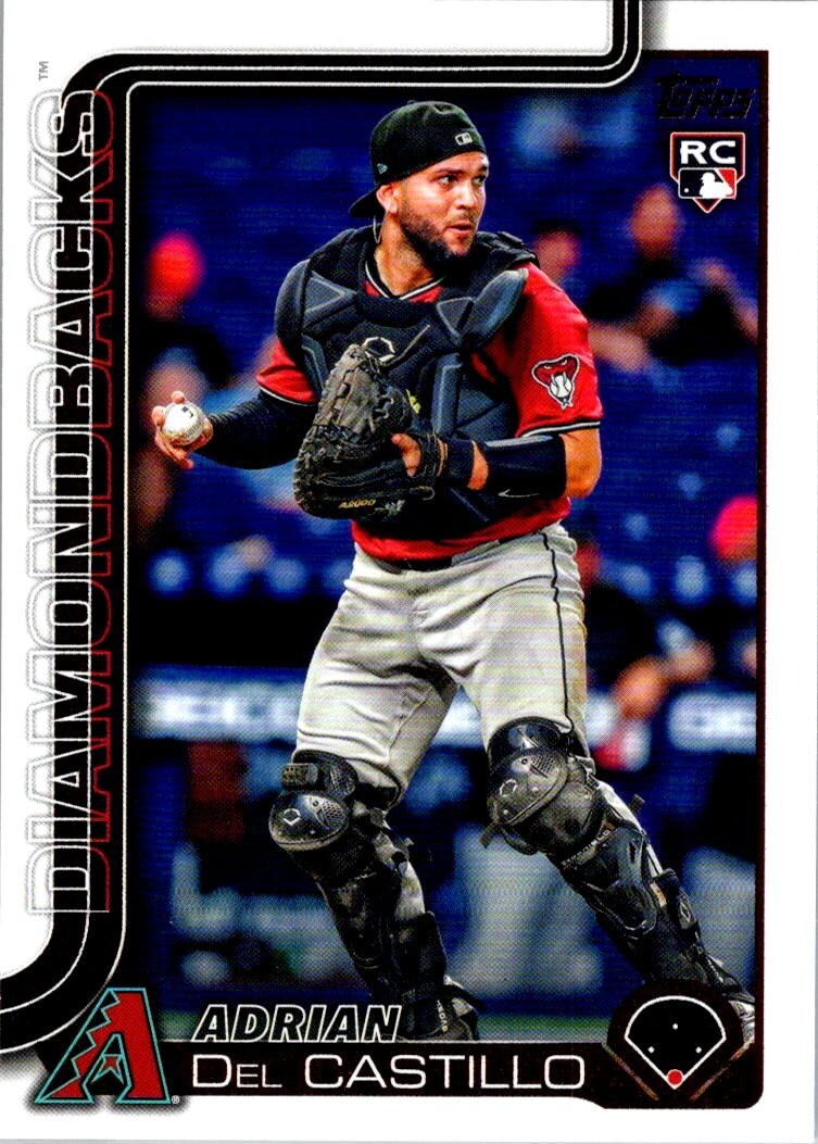 2025 Topps Series One - #226 Adrian Del Castillo RC - Arizona Diamondbacks