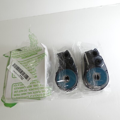 2X Label Cartridge Compatible for Brady M21-375-595 3/4'' Vinyl Black/White 21'