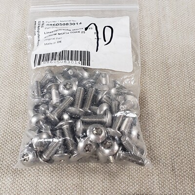 KTM 58605083014 OEM LOT OF SEVENTY (70) SCREWS M5X14 TORX 25 07 | eBay