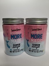 Lot Of 2 UStyle Bath Fizzer Less Hustle More Magic Rainbow Delight 6.0oz New
