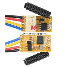 Push Button Mini Relay 433MHz RF Wireless Switch Smart Home Receiver Transmitter