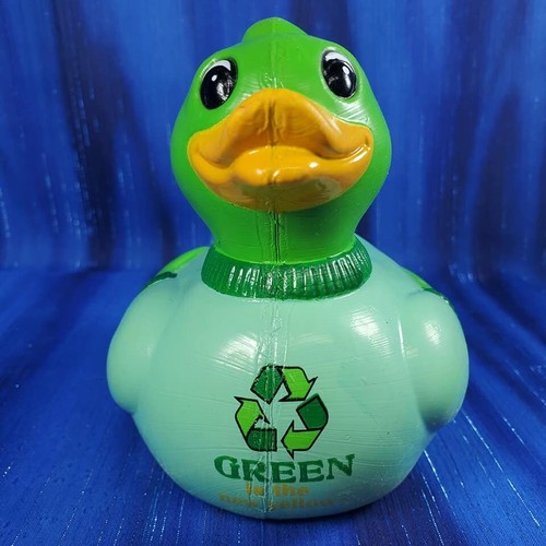 Mr. Green CelebriDuck Rubber Duck NIB 100% Recycled Materials - Picture 2 of 9