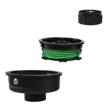 Double Twin Feed Compact Head & Spool for RYOBI Strimmer Trimmer Spare Part