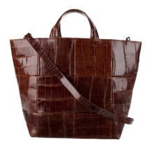 Titti Dell’ Aqua By Maxima Alligator Cut Out Bag Tote Crossbody