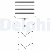 Delphi LX0182 ZubehöRsatz, Scheibenbremsbelag FüR Toyota