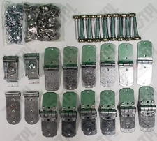 44 Pc TODCO Box Truck-Trailer Roll Up Door Hinge&1"Roller Kit-FASTENERS TPK-1072