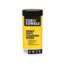 Tub O' Towels Heavy Duty Fiber Weave Cleaning Wipes 8 in. W X 7 in. L 40 pk