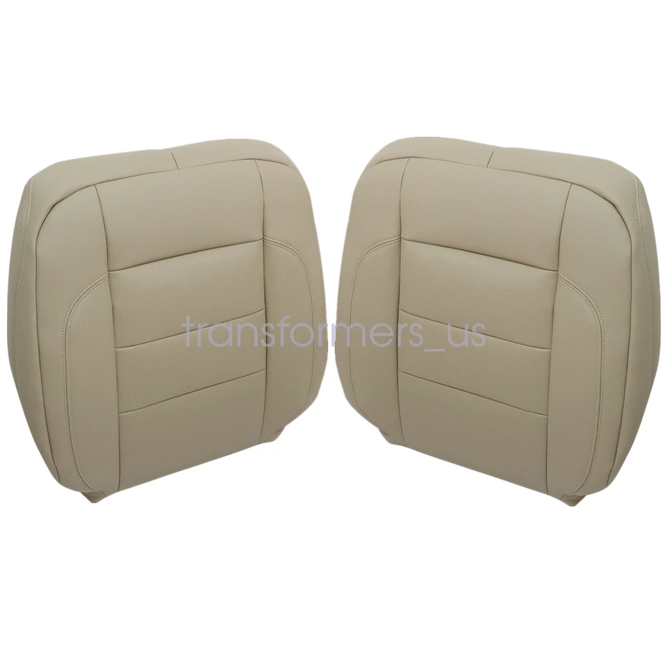 For 1998-2005 Lexus GS300 GS400 GS430 Both Side Top Leather Seat Cover Ivory - Image 2 of 4