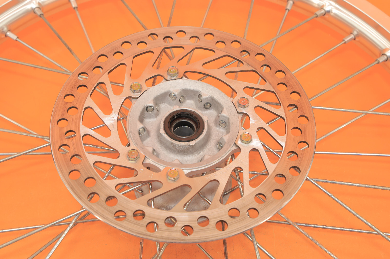 2002 0208 CRF450R CRF450 OEM Front Rear Wheel Set Hub Rim Spokes