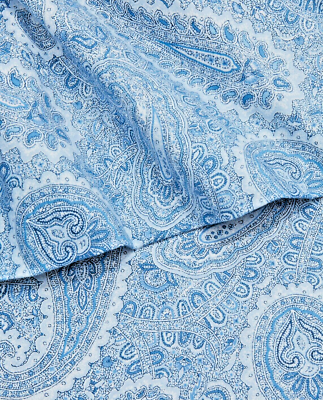 Lauren Ralph Lauren Flannel Bantry Paisley 4pc Queen Sheet Set