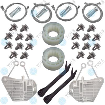für SMART FORTWO 450 COUPE CABRIO FENSTERHEBER + LÖSEWERKZEUG - SET VORNE L + R