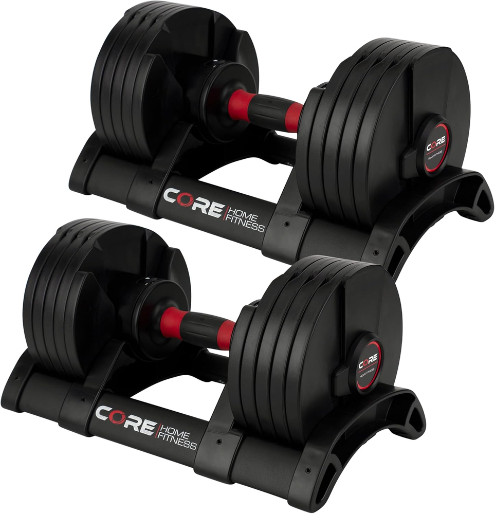 ® Adjustable Dumbbell Weight Set by Affordable Dumbbells - Space Saver - Dumbbel