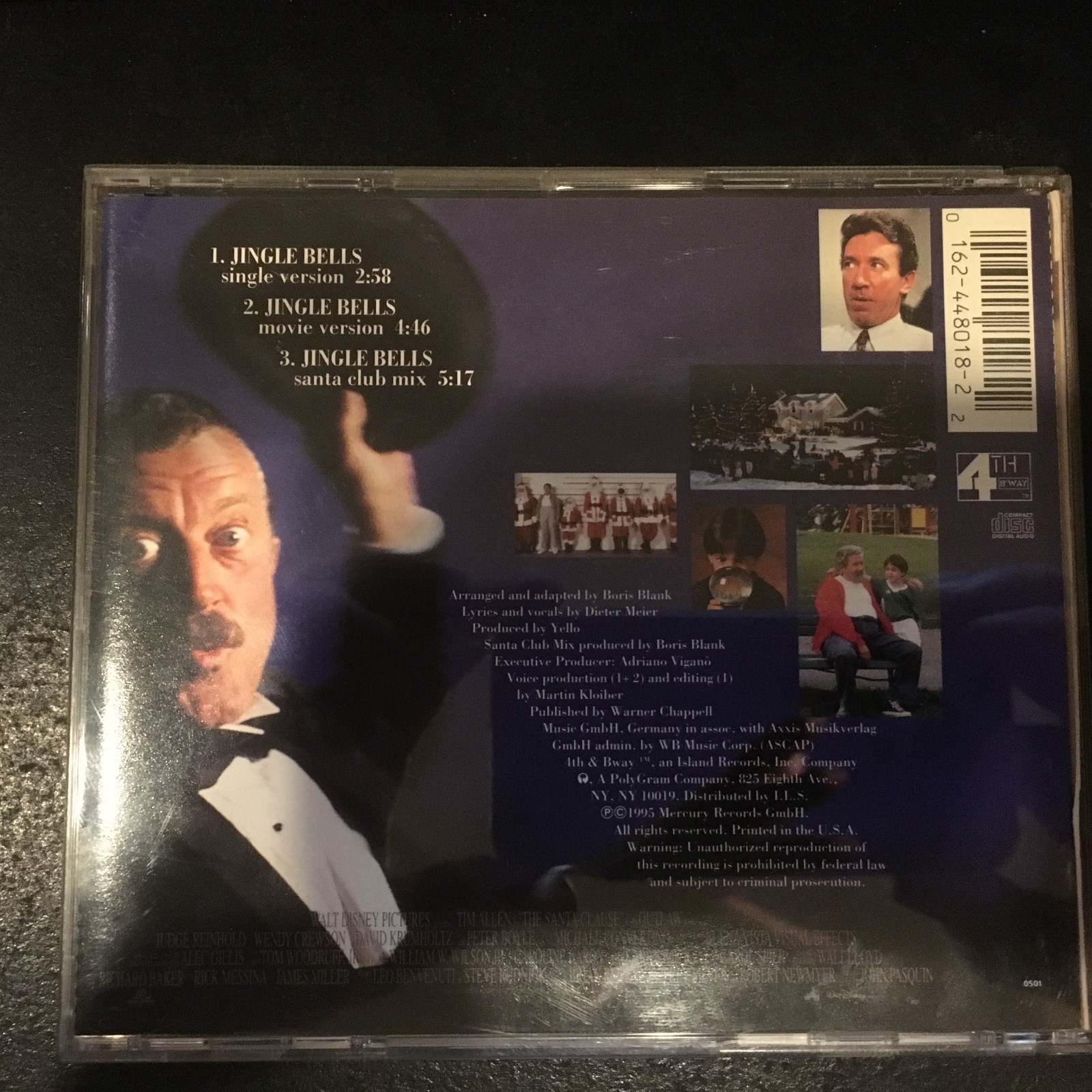 YELLO JINGLE BELLS 3 Tracks VERY RARE US Release 4th & B'dway CD eBay