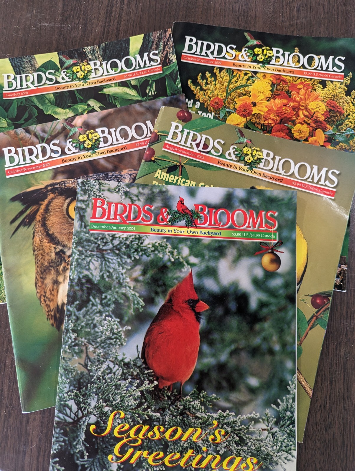 Birds and Blooms magazines lot eBay