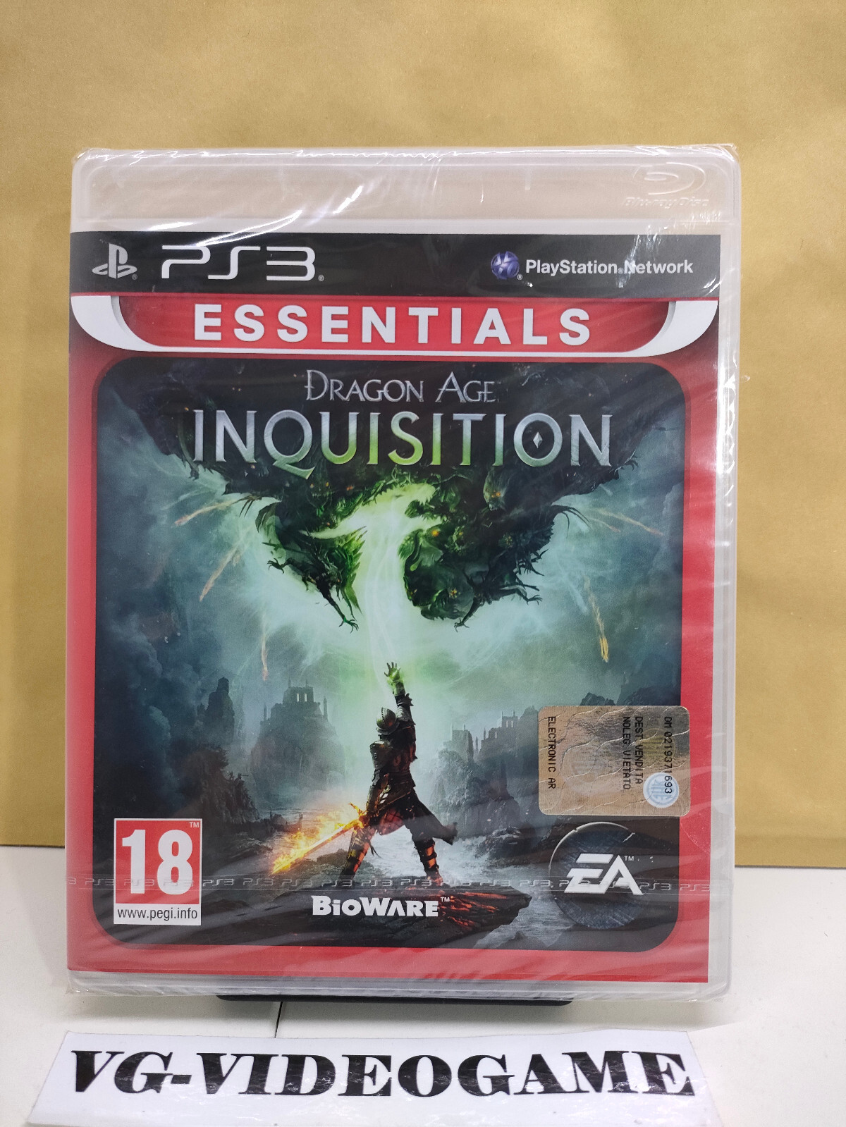 DRAGON AGE INQUISITION, ESSENTIALS  , PS3 , NUOVO