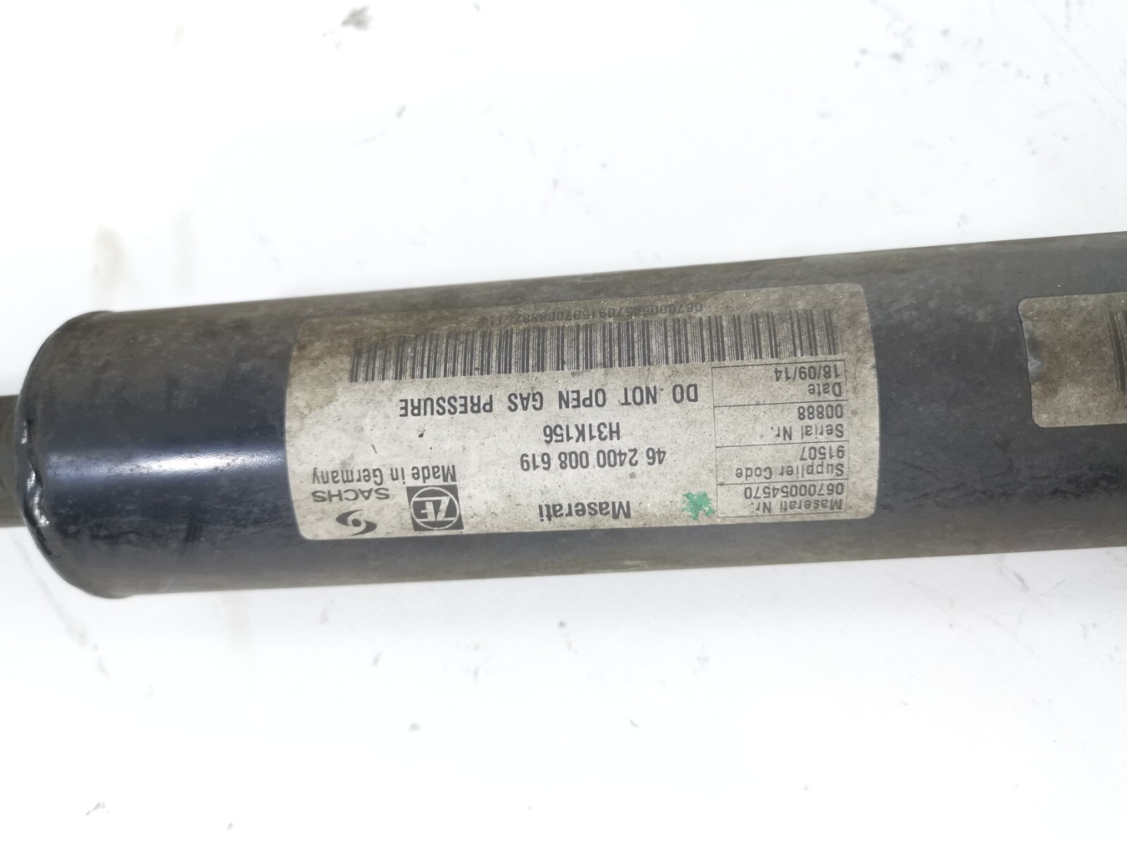 14-19 MASERATI QUATTROPORTE S REAR RIGHT LEFT SHOCK STRUT ABSORBER 06700028330