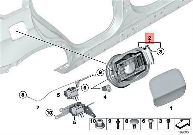 OEM BMW X5 E70 X5 3.0D 3.0SD 3.0SI 3.5D 30DX 35DX COVER POT